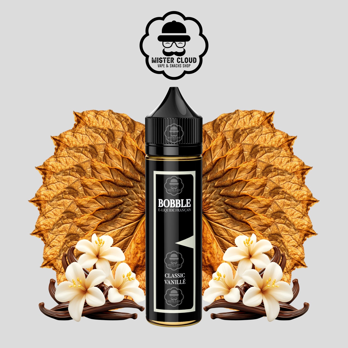 E-LIQUIDE BOBBLE CLASSIC VANILLĂ 50ML - MISTER CLOUD