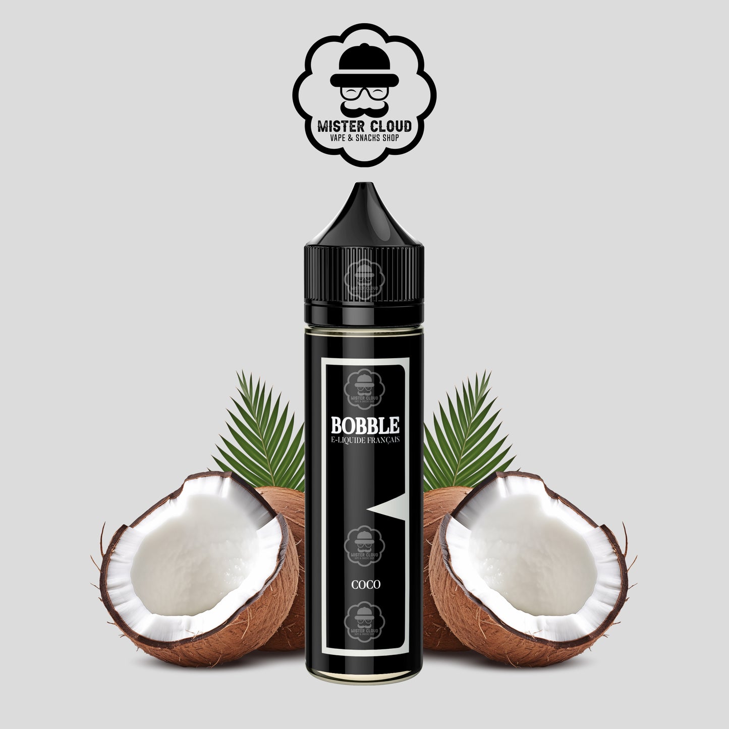E-LIQUIDE BOBBLE COCONUT 50ML - MISTER CLOUD