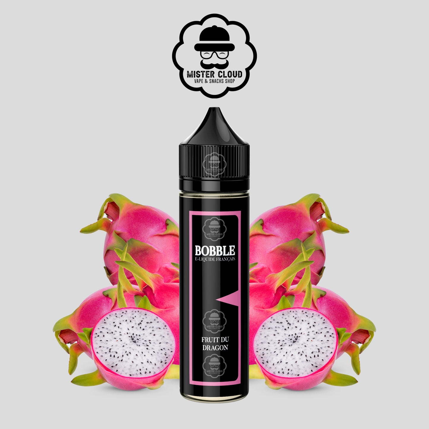 E-LIQUIDE BOBBLE FRUITS DU DRAGON 50ML - MISTER CLOUD
