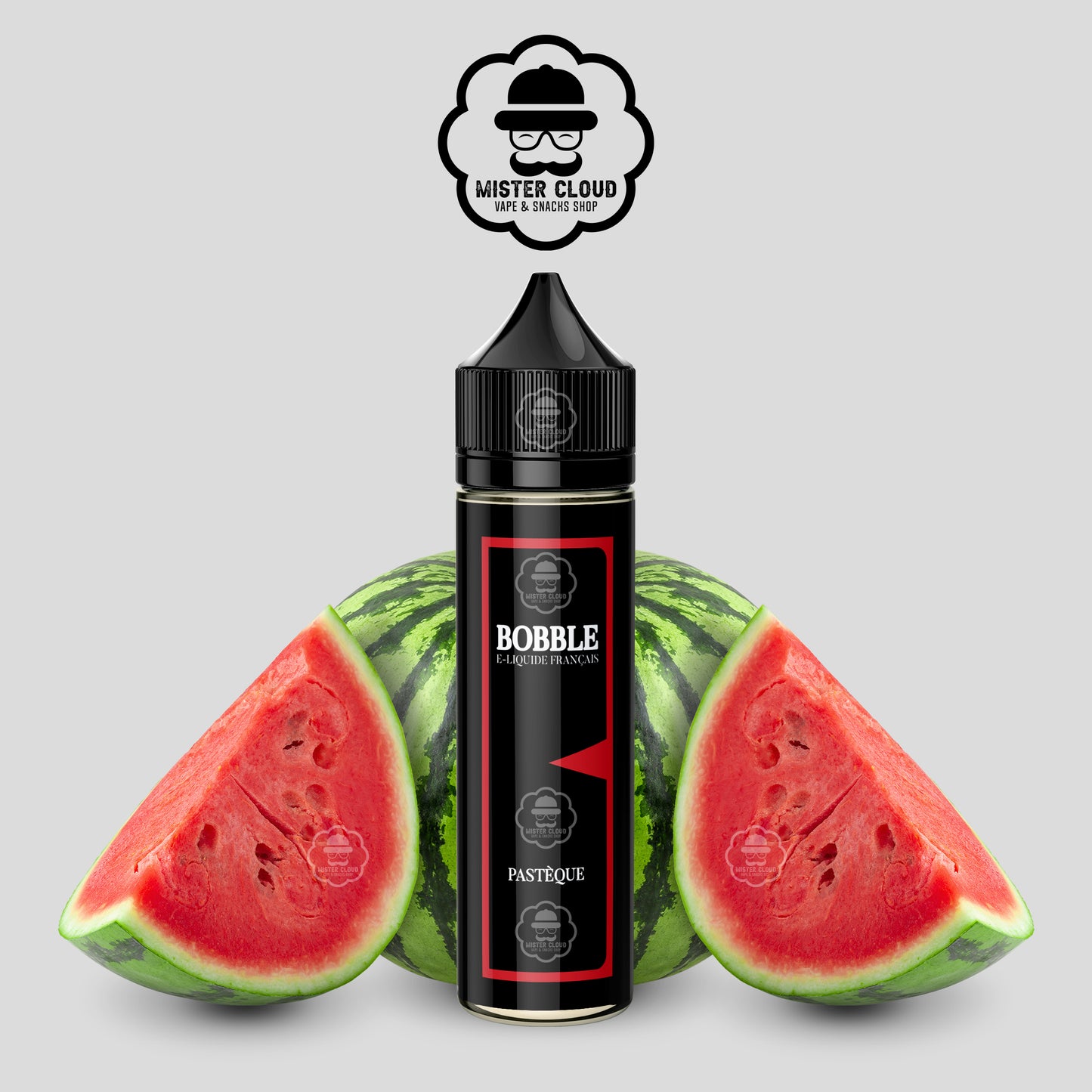 E-LIQUIDE BOBBLE PASTĂQUE 50ML - MISTER CLOUD