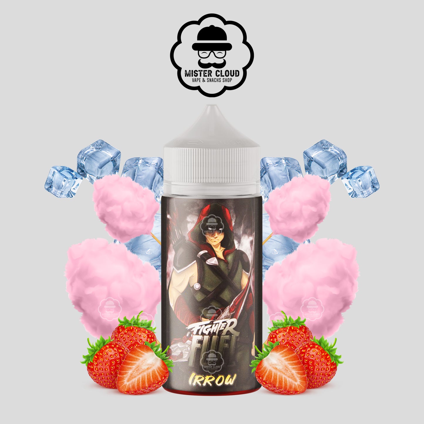 E-LIQUIDE IRROW FIGHTER FUEL 100ML - MISTER CLOUD