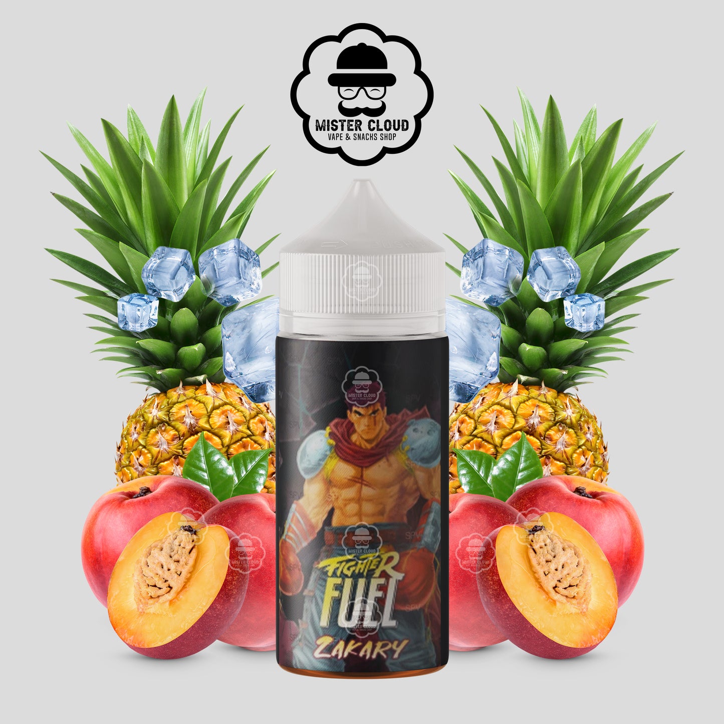 E-LIQUIDE ZAKARY FIGHTER FUEL 100ML - MISTER CLOUD