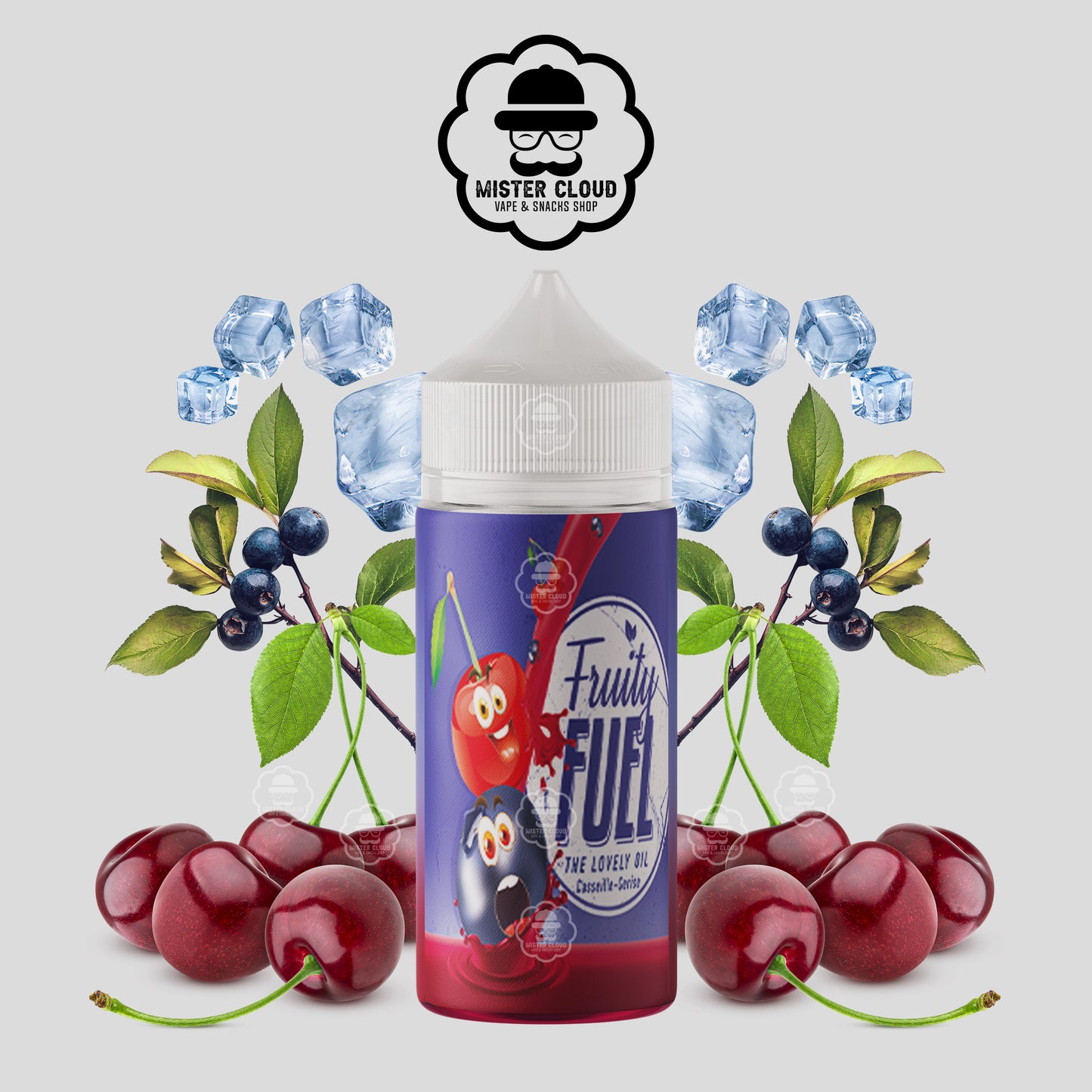 E-LIQUIDE THE LOVELY OIL FRUITY FUEL 100ML - MISTER CLOUD
