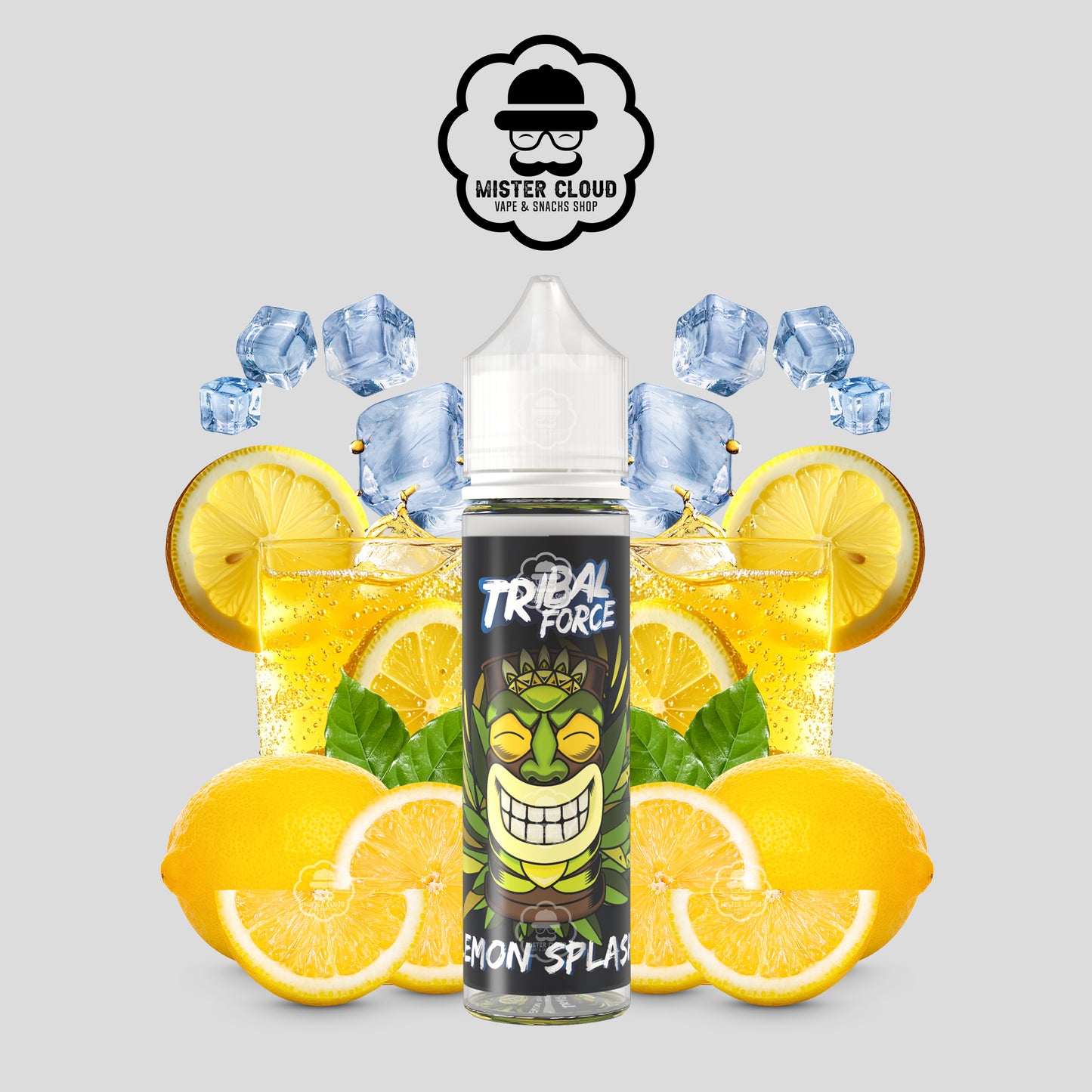 E-LIQUIDE TRIBAL FORCE LEMON SPLASH 50ML - MISTER CLOUD