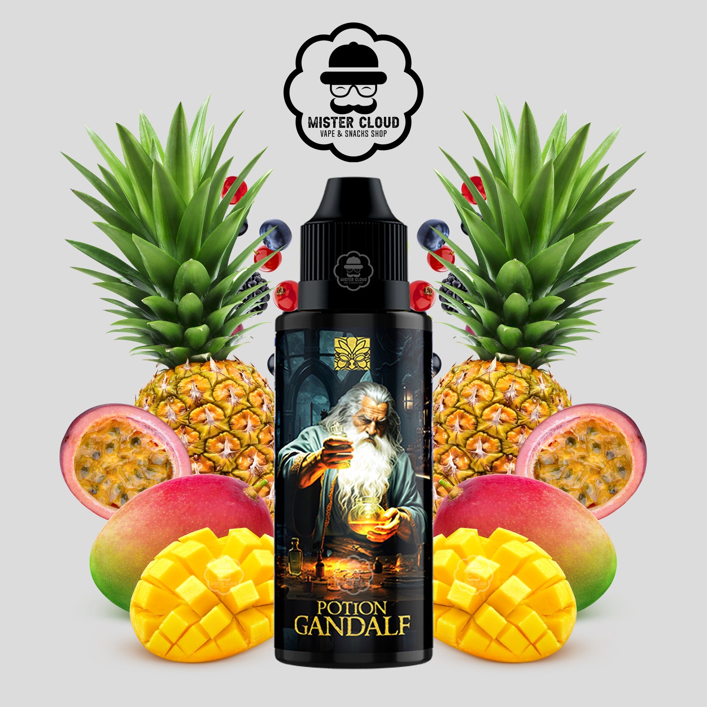 E-LIQUIDE TRIBAL FORCE GANDALF TRIBAL POTION 100ML - MISTER CLOUD