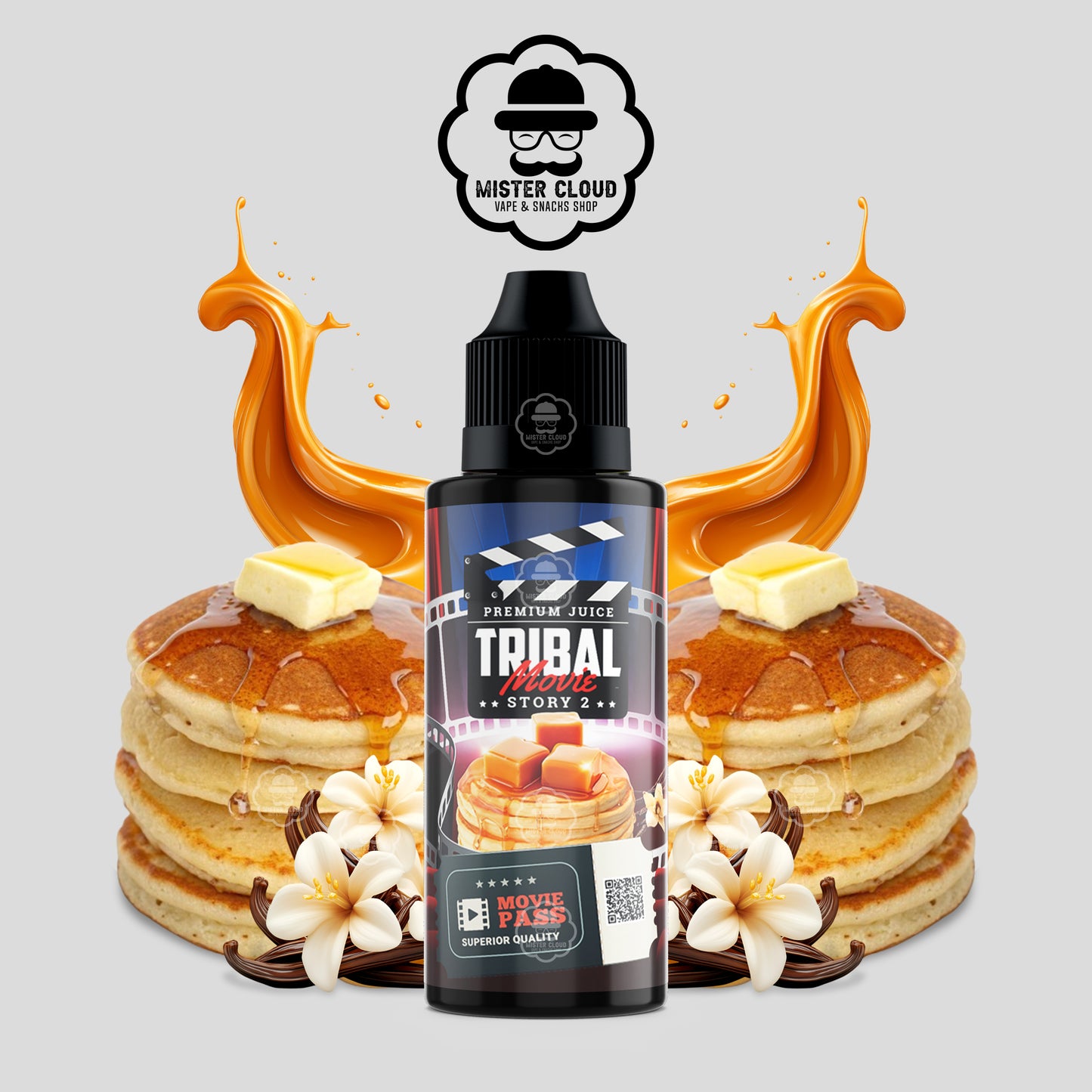 E-LIQUIDE TRIBAL FORCE STORY 2 TRIBAL MOVIE 100ML - MISTER CLOUD