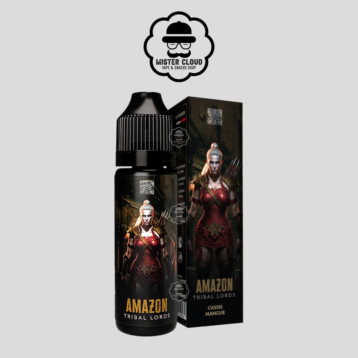 E-LIQUIDE TRIBAL FORCE AMAZON TRIBAL LORDS 50ML - MISTER CLOUD