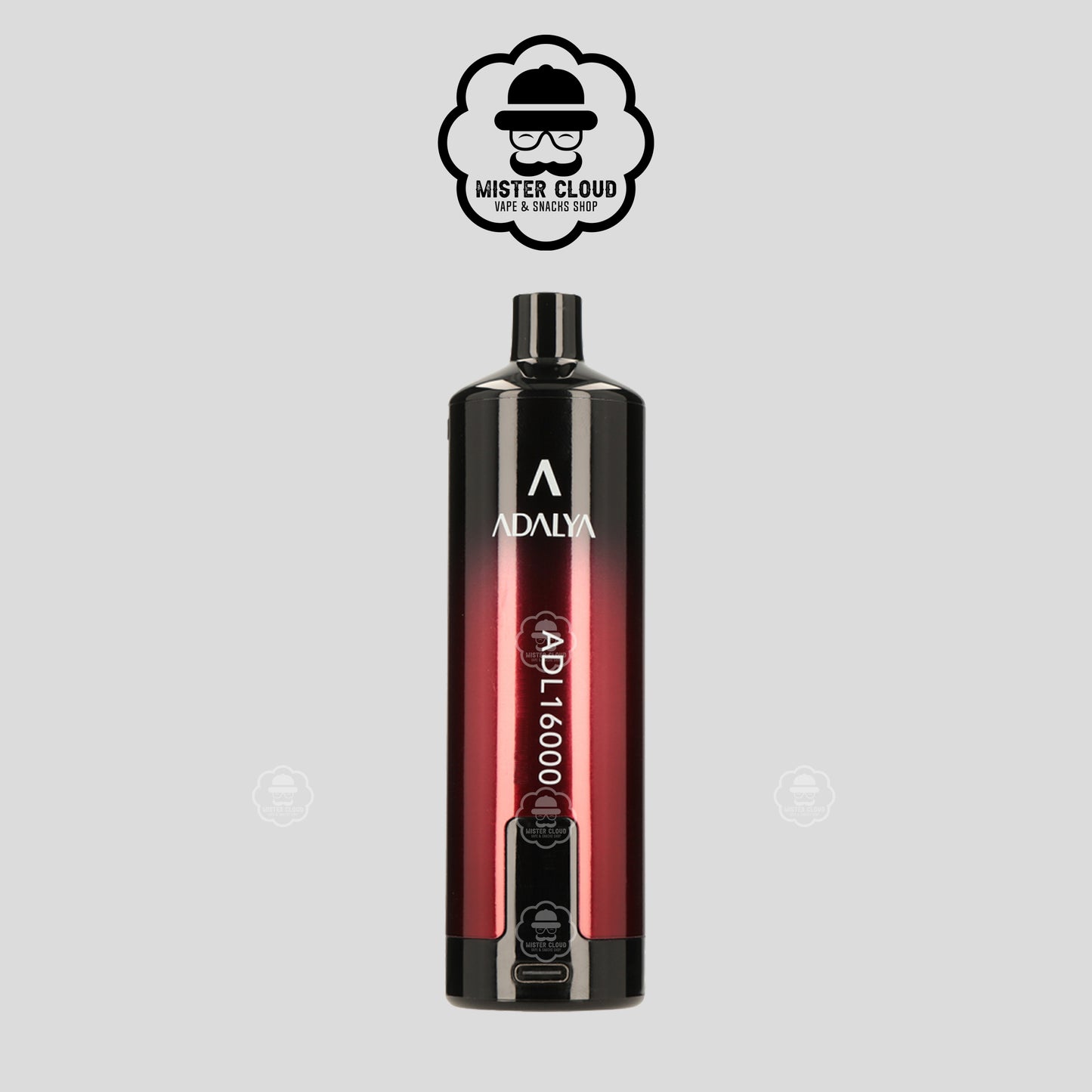 PUFF JETABLE ADALYA ADL16K WATERMELON ICE 2% - MISTER CLOUD