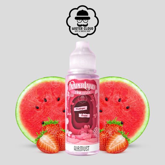 E-LIQUIDE PINK FEVER PAPERLAND AIRMUST 100ML - MISTER CLOUD