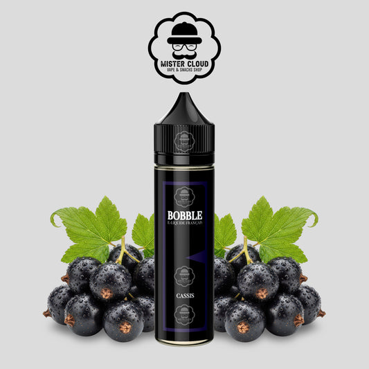 E-LIQUIDE BOBBLE CASSIS 50ML - MISTER CLOUD