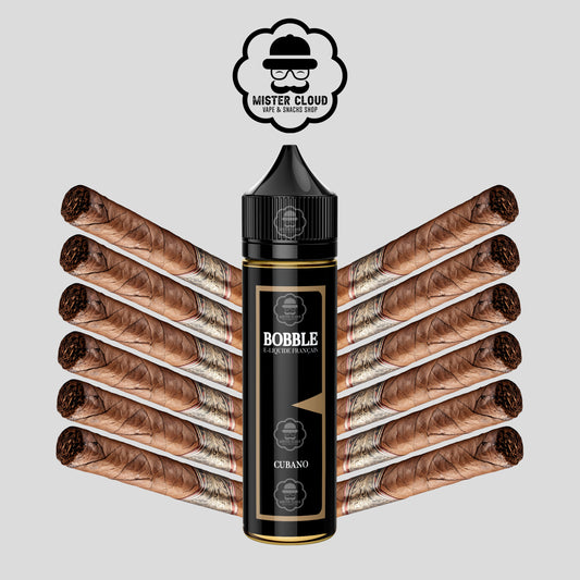 E-LIQUIDE BOBBLE CLASSIC CUBANO 50ML - MISTER CLOUD