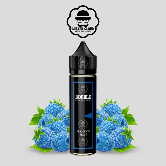 E-LIQUIDE BOBBLE FRAMBOISE BLEUE 50ML - MISTER CLOUD