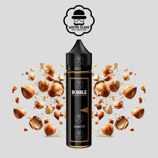 E-LIQUIDE BOBBLE NOISETTE 50ML - MISTER CLOUD