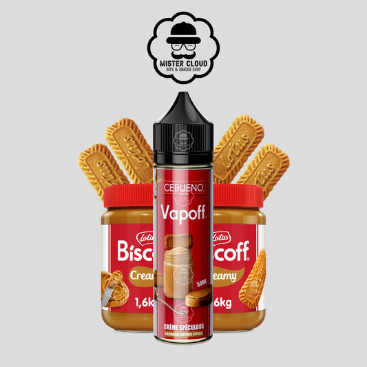 E-LIQUIDE CEBUENO VAPOFF CRÈME SPÉCULOOS 50ML - MISTER CLOUD