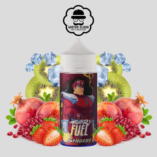 E-LIQUIDE SHIGERI FIGHTER FUEL 100ML - MISTER CLOUD