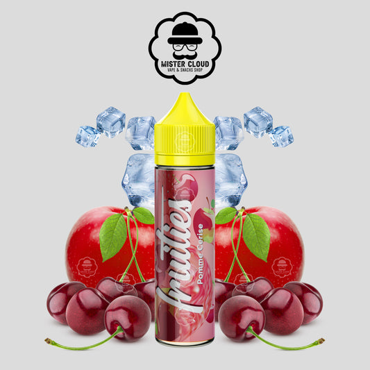 E-LIQUIDE FRUITIES POMME CERISE 50ML - MISTER CLOUD