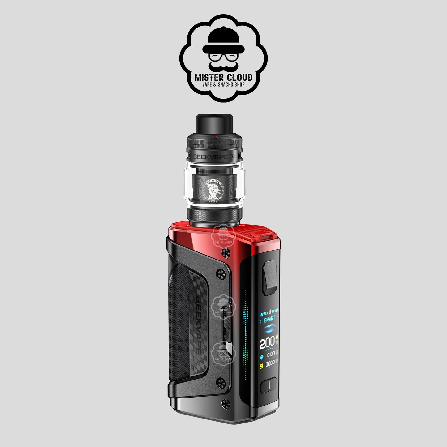 KIT AEGIS LEGEND 5 GEEKVAPE (INCLU 2 ACCUS VTC6 3000MAH) - MISTER CLOUD