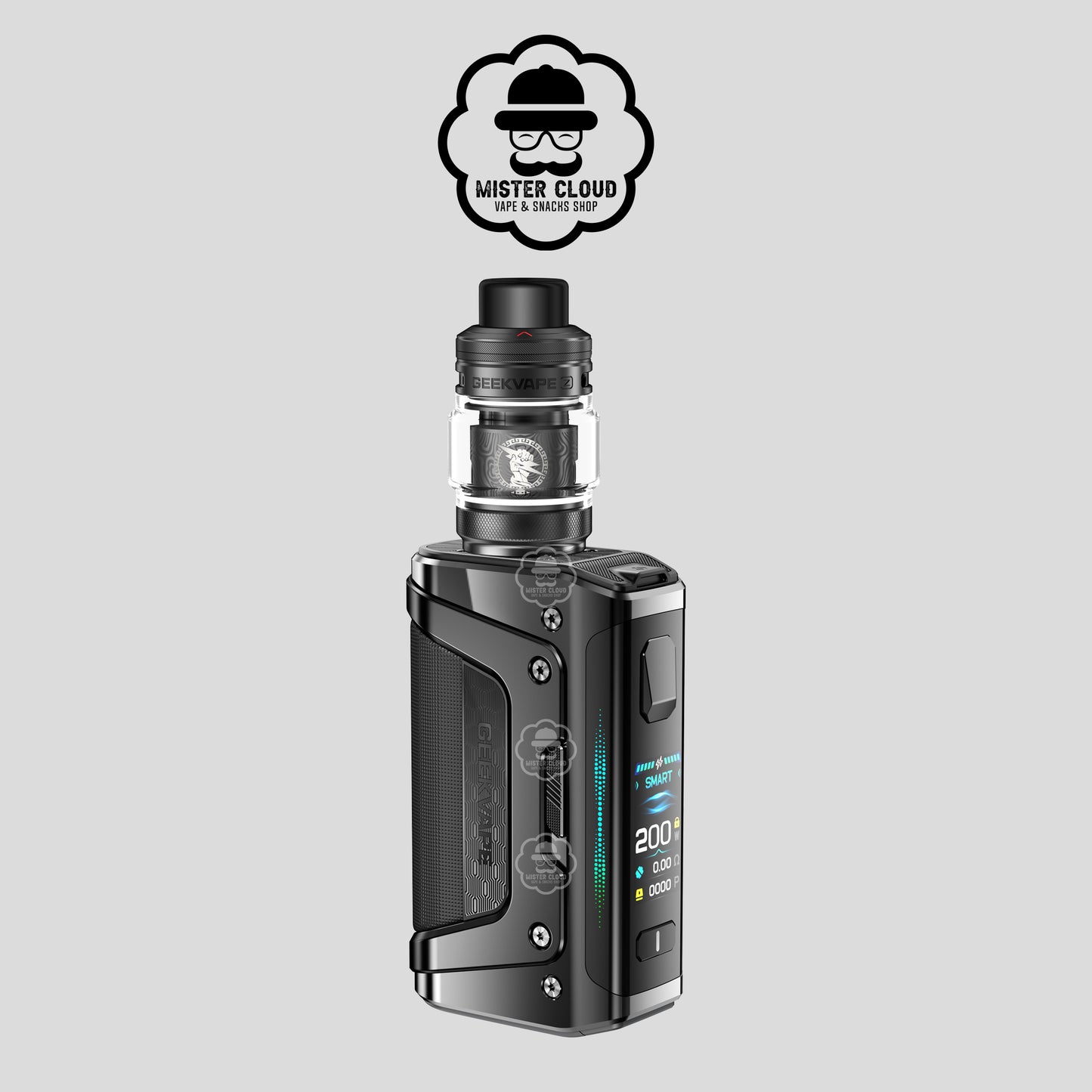 KIT AEGIS LEGEND 5 GEEKVAPE (INCLU 2 ACCUS VTC6 3000MAH) - MISTER CLOUD