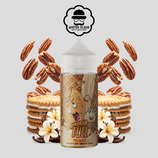 E-LIQUIDE PECANO GRAHAM FUEL 100ML - MISTER CLOUD
