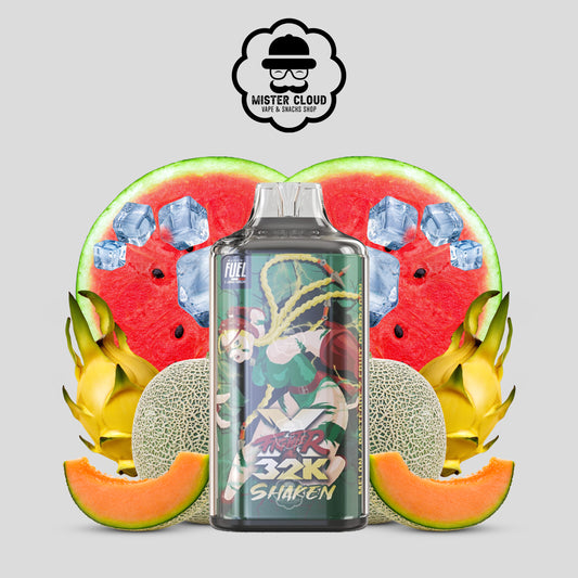 PUFF FIGHTER X 32K SHAKEN MAISON FUEL - MISTER CLOUD