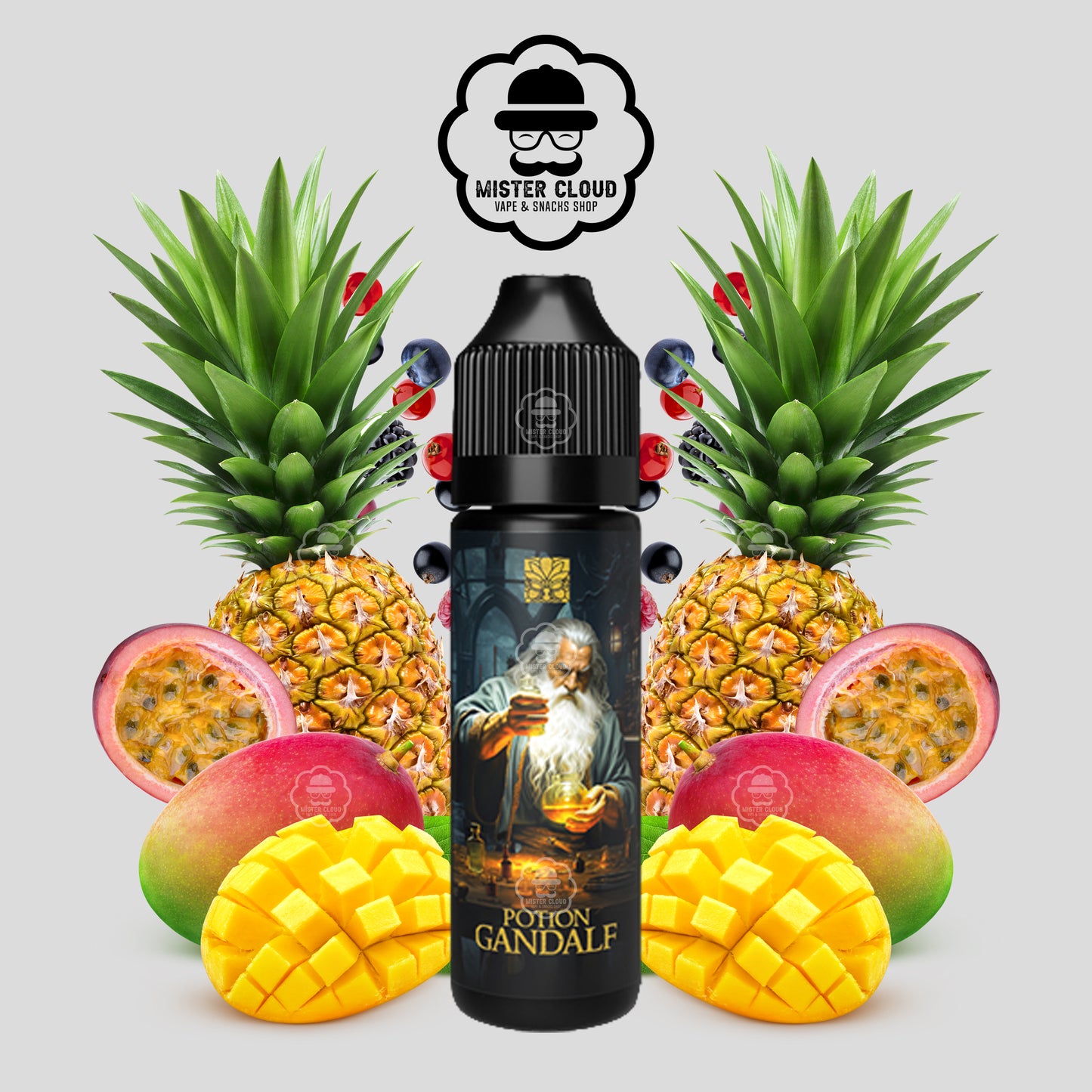 E-LIQUIDE TRIBAL FORCE GANDALF TRIBAL POTION 50ML - MISTER CLOUD