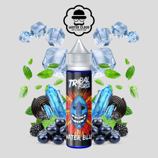 E-LIQUIDE TRIBAL FORCE WATER BLUE 50ML - MISTER CLOUD