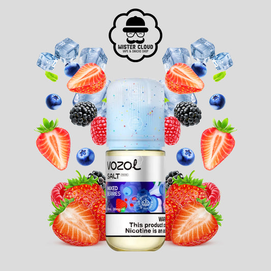 E-LIQUIDE VOZOL SALT PRIME MIXED BERRIES 30ML 5% - MISTER CLOUD