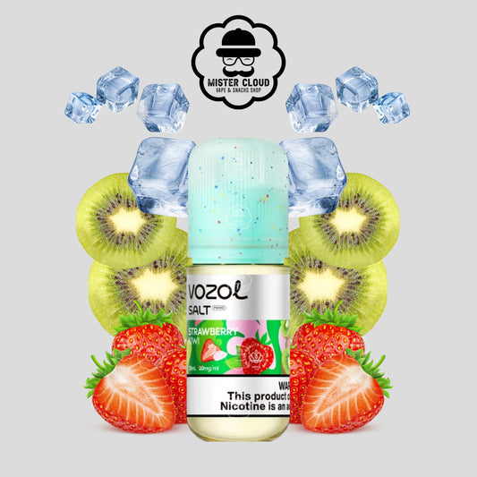 E-LIQUIDE VOZOL SALT PRIME STRAWBERRY KIWI 30ML 5% - MISTER CLOUD